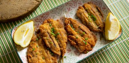 Sardinas rebozadas