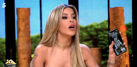 Oriana, durante una bronca con Amor Romeira en 'La casa fuerte 2'