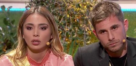 Sandra y Tom, durante la gala de 'La casa fuerte 2'