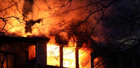 El fuego tiene efectos devastadores