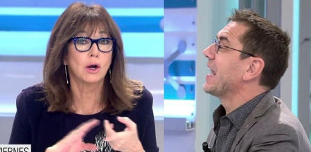 Ana Rosa a Monedero, tras sus críticas a Juan Carlos I: “Tú hiciste lo mismo”