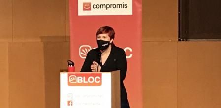 Àgueda Micó, en el Consell Nacional del Bloc