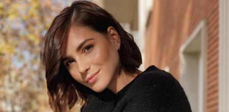 Andrea Duro con un corte 'bob'