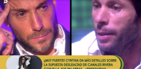 Antonio David pide perdón a Canales Rivera por su traición en 'Sálvame'