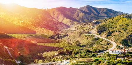 Alrededores de Vélez, la ciudad más importante de la Axarquíae