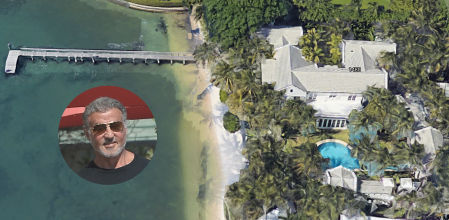 La propiedad incluye es un soberbio complejo de tres casas. Fue creado en 2014.