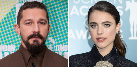Shia Labeouf y Margaret Qualley