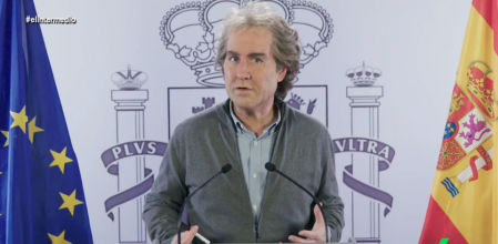 Joaquí Reyes imita a Fernando Simón en 'El intermedio'