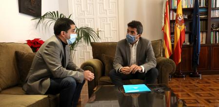 Carlos Mazón con Toni Francés del PSPV