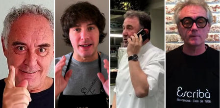 Cocineros donan una tonelada de croquetas al banco de alimentos