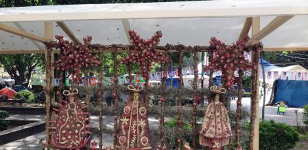Figuras realizadas en la Noche de Rábanos de Oaxaca