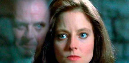 Anthony Hopkins y Jodie Foster en una imagen de 'El silencio de los corderos'.