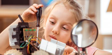 Juegos y juguetes para fomentar las vocaciones tecnológicas.