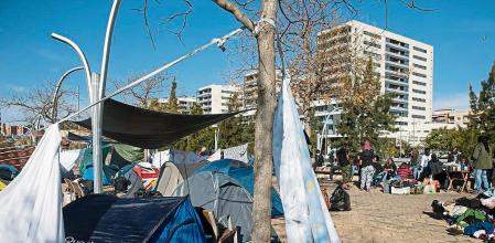 Carta de desalojo para los acampados de la nave del Gorg