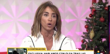 María Patiño disgustada por las críticas de sus compañeros de ‘Sálvame’