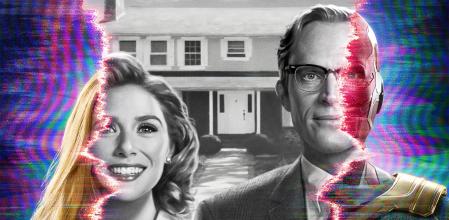 Una imagen promocional de 'Bruja Escarlata y Vision'.