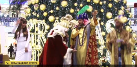 Acto al que acudió Kiko Rivera vestido de Rey Mago.