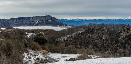Invierno en Tavertet.