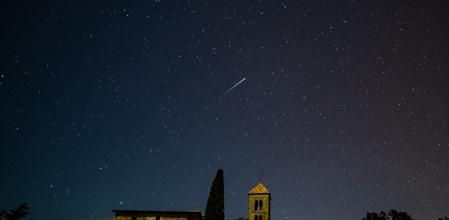 Lluvia de estrellas fugaces Cuadrántidas.