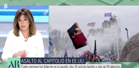 Ana Rosa sobre el asalto al Capitolio: “Hay que desalojar a Trump de la Casa Blanca”