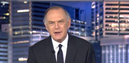 Pedro Piqueras, atrapado en Telecinco por culpa de la gran nevada en Madrid
