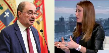 Javier Lambán e Isabel Zubiaurre