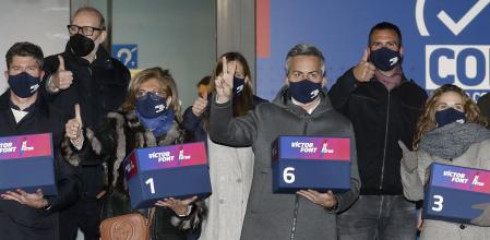 Víctor Font presentó sus avales