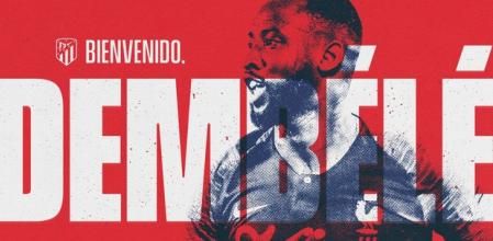Moussa Dembélé llega cedido al Atlético de Madrid.