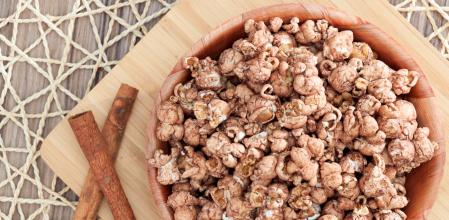 Palomitas de maíz con canela