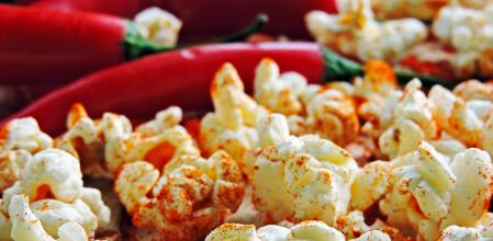 Palomitas de maíz picantes