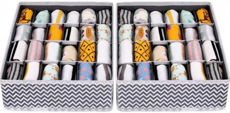 Organizador de calcetines y ropa interior para cajones