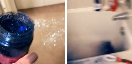 La casa ha acabado muy colorida