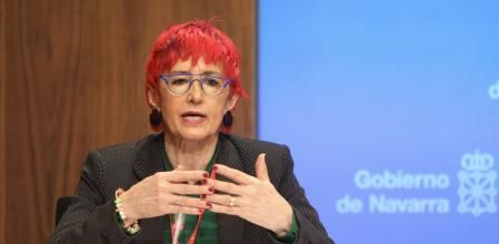 La consejera de Salud de Navarra, Santos Indurain.