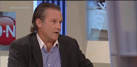 jJosep Asensio en 2014 en una entrevista en TV3 con motivo de su recurso de amparo