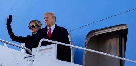 Trump se despide prometiendo que “volveré de alguna forma”