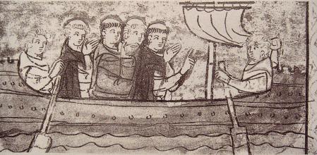 Salida de Odorico de Pordenone.