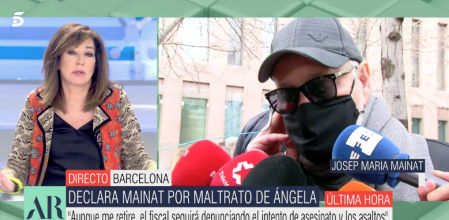 Ana Rosa a Mainat, al derrumbarse por el encarcelamiento de su mujer: “Siento mucho lo que estás viviendo