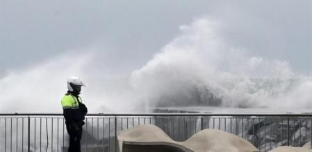 El viento llega a 125 km/h en Catalunya