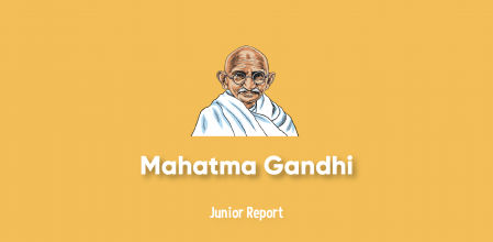 Mahatma Gandhi.