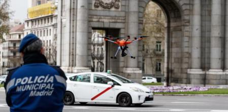 La Policía de Madrid incorpora el uso de drones para vigilancia