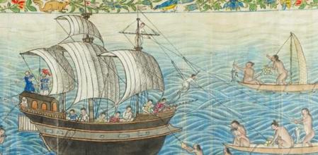 Llegada del Galeón de Manila