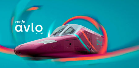 Publicidad de Renfe de los trenes AVLO