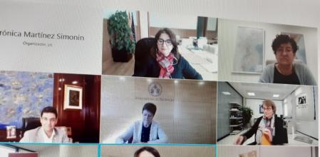 Videoconferencia de rectoras y rectores con al consellera Carolina Pascual