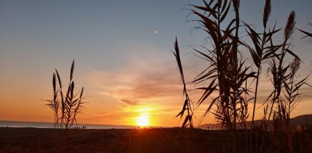 Castelldefels en invierno.