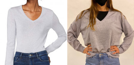 Jersey de la marca Meraki: La modelo de Amazon y nuestra modelo