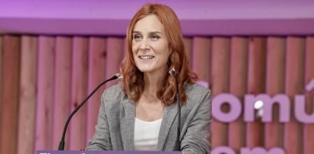 jJéssica Albiach este domingo en el mitin de los comunes