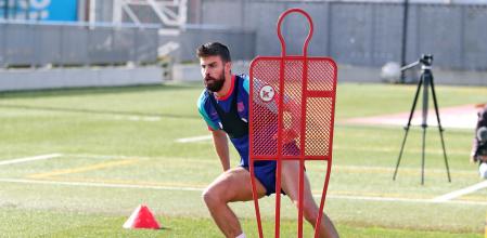 Gerard Piqué se lesionó el 21 de noviembre
