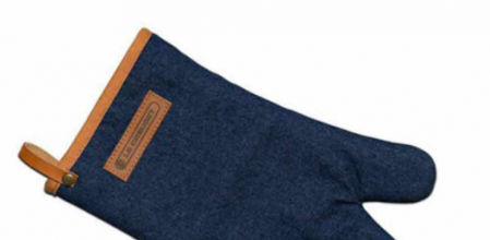 Guante para horno denim