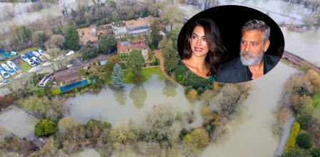 La pareja compró Mill House tras su boda, celebrada en Venecia en 2014.