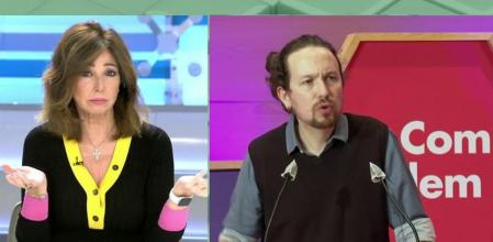 Ana Rosa arremete contra Pablo Iglesias: “Te tienes que marchar, por decencia”